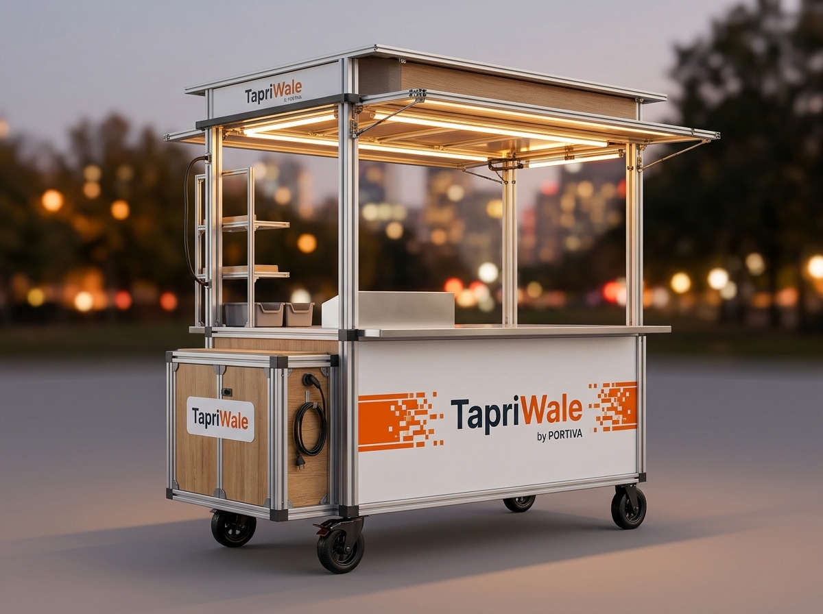 TapriWale Flagship Portable Business Cart